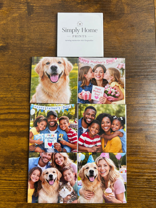 12 Custom Photo Magnets