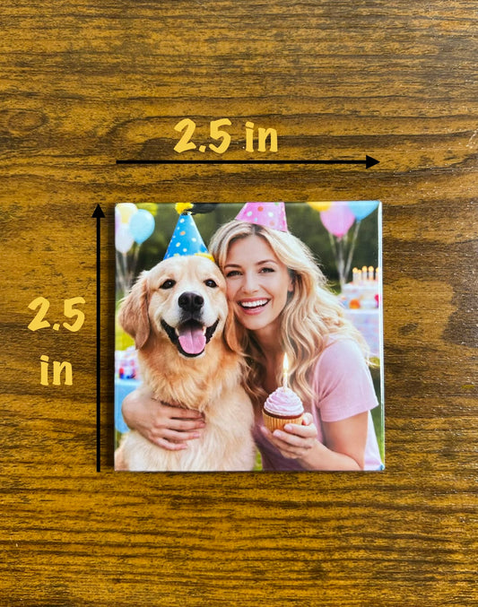 18 Custom Photo Magnets